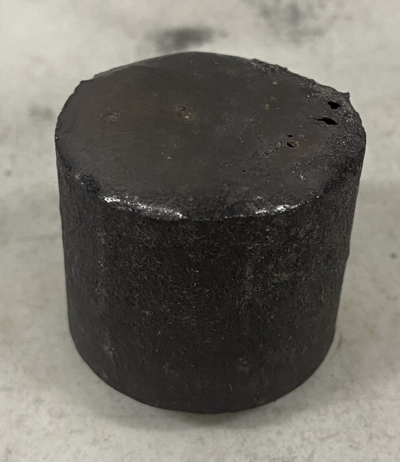 Sintered lunar simulant brick